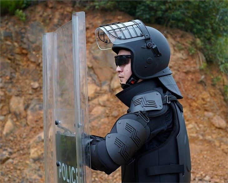 Interlocking Anti Riot Shield