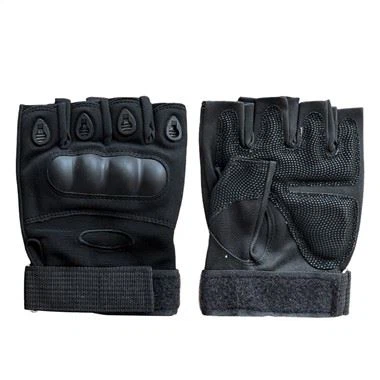 Sarung Tangan Setengah Jari Taktis Luar Ruangan Untuk Perlindungan Keamanan