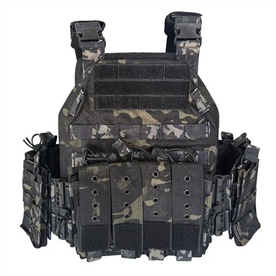 Rompi Taktis Untuk Pria Rompi Latihan Luar Ruangan Rilis Cepat Dapat Disesuaikan Untuk Orang Dewasa